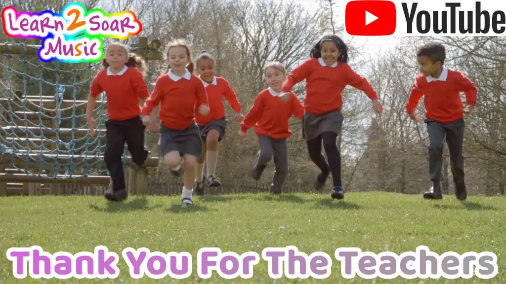 Thank You For The Teachers - NEW Lyric Video for ThankATeacher Day